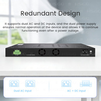 HSGQ XE08R üçlü oyun EPON 8port OLT FTTH çözümü Mini Olt için