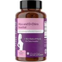 Capsules de Myo-Inositol Plus D-Chiro-Inositol à Marque Blanche : Favorisent l'Équilibre Hormonal, Compléments Naturels pour la Fertilité