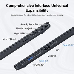 Máy Tính Xách Tay 14 Inch Giá Rẻ N5095 Máy Tính Máy Tính Xách Tay Nghiên Cứu Bán Buôn Máy Tính Xách Tay 8GB RAM Thương Hiệu Mới Máy Tính Xách Tay <span class=keywords><strong>Netbook</strong></span> Win 11 - Product Image 5