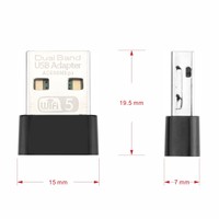 600Mbps sans fil USB WiFi adaptateur AX600 Wifi carte réseau Dongle Wifi récepteur 2.4/5G double bande réseau LAN carte pour PC