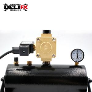 DELIFX género revelar sorpresa 100W cañones de polvo anuncio de embarazo bebé en camino máquina de serpentina azul de revelación emocionante - Product Image 6