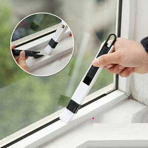<b>Door</b> and window groove cleaning brush, small brush with dustpan for cleaning hard-to-reach corners and crevices, and screen - Product Image 1