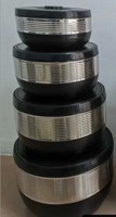 Ensemble chauffe-plats de luxe ultime 16L, 4 pièces, casseroles isothermes modernes pour cadeaux clients de grande valeur et vente aux détaillants d'élite