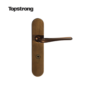 Alliage de Zinc <span class=keywords><strong>Marron</strong></span> bronze finition Serrure À Mortaise, Serrure De Porte De Sécurité Matériel Poignée, Serrure Intérieure - Product Image 4