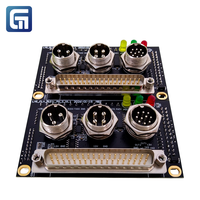 Carte de conversion de signal PCBA pour système de marquage laser F2 OEM/ODM avec connecteur aviation GX16 et borniers pour interface Galvo