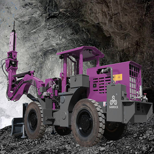 Machine de décompactage de tunnels avec flèche télescopique et tête de brise-roche inclinable pour machine de forage souterrain - Product Image 3
