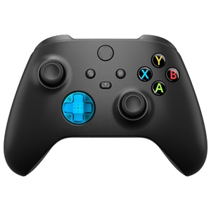 EXtremeRate - Botón D-Pad Redondo de Repuesto DIY de Metal Azul para Control de Xbox Series X S - Product Image 5