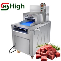 Machine à découper la viande congelée avec os, en acier inoxydable de qualité alimentaire, hygiénique, stable, uniforme, à économie d'énergie