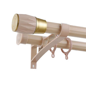 מוט וילון ללא קידוח, מוט וילון מתכת בהתאמה אישית, מוט וילון נמתח עם קפיץ לחלון - Product Image 1