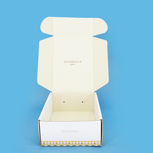 Boîte en carton blanc personnalisée avec impression couleur, boîte cadeau à rabat pour produits cosmétiques, soins de la peau, beauté, commande en gros - Product Image 1