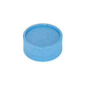AGG SG-03 Portable Biodegradable <b>Plastic</b> 2-Layer Herb <b>Grinder</b> with for Handle 55x24mm Custom Design - Product Image 1