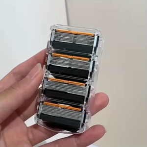 Lames de rechange OEM à 5 lames haute précision compatibles avec les rasoirs majeurs, technologie en acier allemand, lot de 8 - Product Image 4