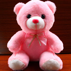 Cute Soft Stuffed Mini Plush Bear Keychain Cartoon Bunny Rabbit Doll Toys <b>Charm</b> Pendant Key Chain <b>Keyring</b> Backpack - Product Image 4