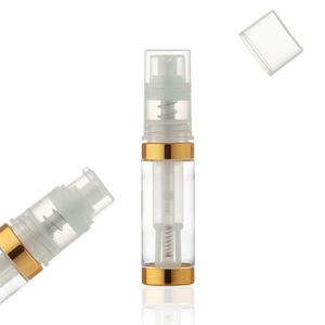 Botella de Spray Recargable Plateada y Dorada de 25 ml para Polvo Alimentario - Product Image 4