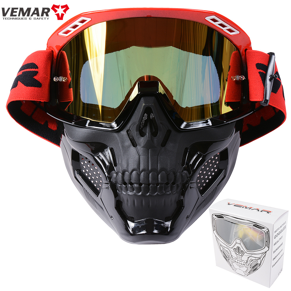 motocross rouge noir