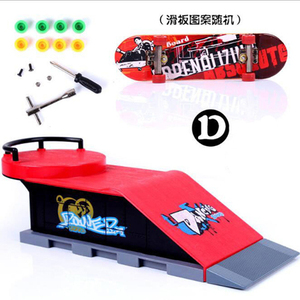 Jouets d'embarquement de planche à roulettes 6-en-1 avec bois d'érable pour <span class=keywords><strong>skatepark</strong></span> et jeu pour enfants et adultes - Product Image 5