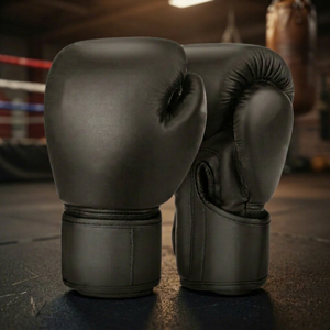 Professional Lace Up Boxing Gloves Metallic Gold Silver Custom Design Pro Match Gear Competition Cowhide Leather Fighting Gloves - Product Image 1