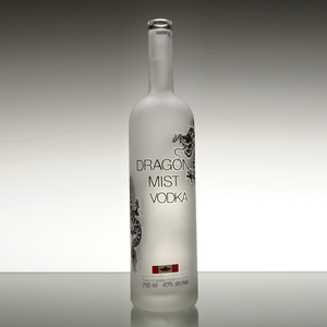 Cao Cấp Rỗng Xi Lanh Rượu Vang 750Ml Frosted Glass <span class=keywords><strong>Vodka</strong></span> Chai 1000Ml Rượu Thủy Tinh Chai Bán Buôn - Product Image 5