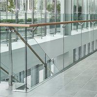 Gaoming Escaliers Rampes Design Balustres Pour Escaliers Acier Inoxydable Collier de Colonne Carré Rampe d'Escalier Main Courante