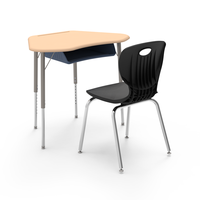 Bureau de classe direct de l'usine nouvelle table de bureau de mode de haute qualité mobilier scolaire personnalisé avec chaise bureau d'étudiant et chaise