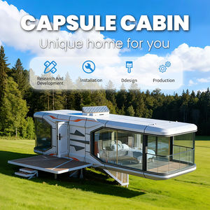 Maison conteneur <span class=keywords><strong>capsule</strong></span>, villa 2 chambres pour l'extérieur, Cabine <span class=keywords><strong>Capsule</strong></span> Moderne, Pod de couchage écologique, Hôtel <span class=keywords><strong>Capsule</strong></span> Spatiale, Maison - Product Image 2