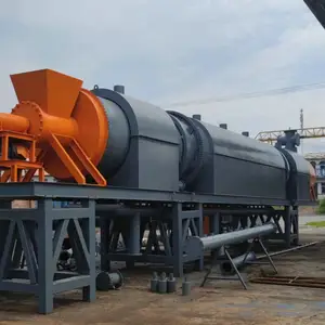 Activated Carbon Wood Charcoal Carbonization Furnace / Continuous Charcoal Production Line Factory Price