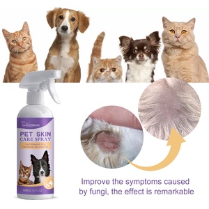 Natural aliviar la picazón <span class=keywords><strong>Dermatitis</strong></span> Eczema gato perro herida picazón alivio mascota cuidado de la piel Spray - Product Image 4