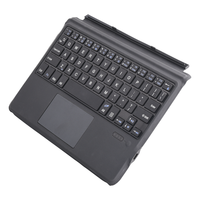 Clavier sans fil Go2, adapté aux tablettes PC Microsoft Surface Go, avec souris tactile ultra-fine, parfait pour le jeu, touches