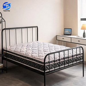 Materasso Wanhua di Alta Qualità, Marca Cinese di Punta, in Tessuto Lavorato a Maglia con 5 Anelli in Acciaio, Spugna ad Alta Densità, Ecologico e Durevole, Misura King Size per Letto <span class=keywords><strong>Matrimoniale</strong></span> - Product Image 5