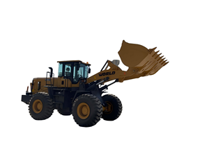 WORLD Marke <span class=keywords><strong>5</strong></span> Tonnen Frontlader mit Cummins-Motor 3m³ Schaufel Hohe Effizienz - Product Image 6