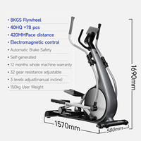 YPOO Neues Design 8KG Schwungrad Crosstrainer Kommerzieller und Heimgebrauch Ellipsentrainer