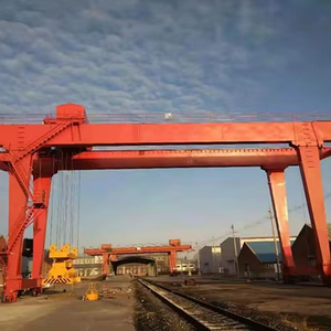 Kran Gantry Listrik Berkinerja Tinggi Changyuan yang Dipasang di Rel 80/40 Ton Rentang 20-40m Tinggi Angkat 20m Motor Bearing/Gear Engine - Product Image 1