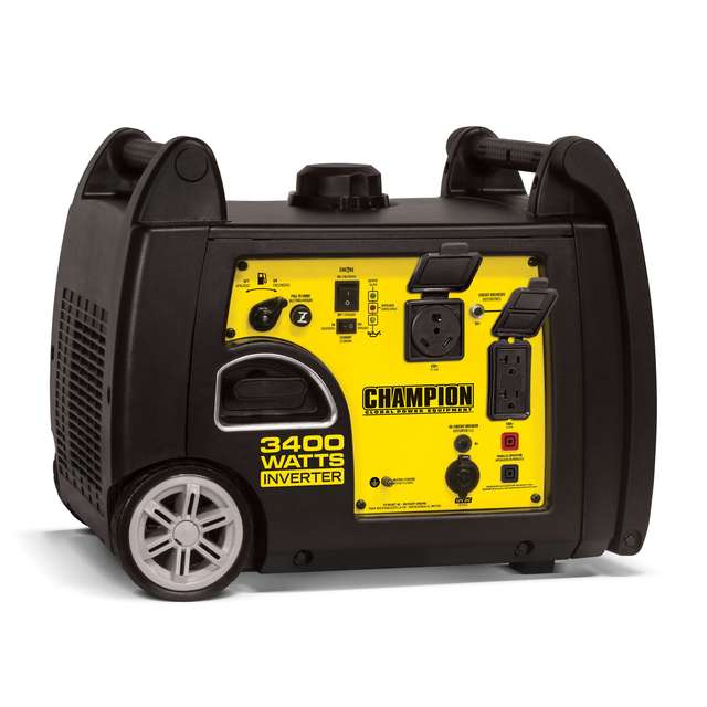 For Home Used Outdoor Portable Champion 3000W 4kw Inverter Generator Silent Super With Handle and Wheel
