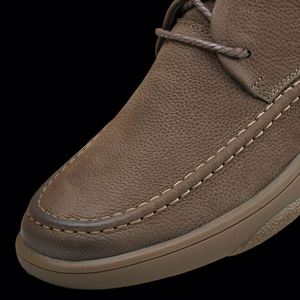 Zapatos de Hombre de Alta Calidad, Zapatos Casuales de Cuero Genuino con Superficie Suave, Suelas Suaves, Resistentes al Desgaste, Inodoros - Product Image 6
