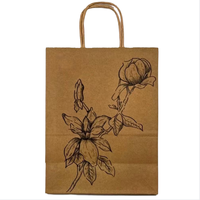 Carton kraft écologique à haute rigidité, recyclable, pour l'emballage de sacs en papier, sacs cadeaux
