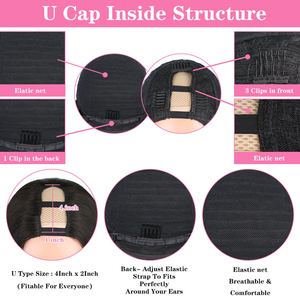 วิกผมคนส่วน Mandy ผมลอน V แบบไม่ทิ้งการเริ่มต้นเป็นมิตรติดตั้งง่าย - Product Image 5