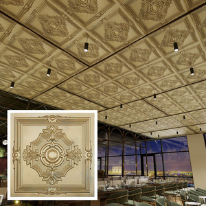 Controsoffitti sospesi <span class=keywords><strong>per</strong></span> decorazioni moderne soffitti in PVC <span class=keywords><strong>per</strong></span> centri commerciali <span class=keywords><strong>cucina</strong></span> moderna <span class=keywords><strong>per</strong></span> casa pubblica PL38 in ottone verderge - Product Image 2