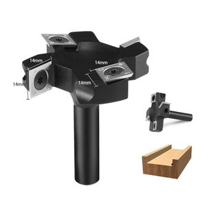 Fraise à bois en forme de T HOZLY à 4 flûtes, fraise à bois solide, fraise à bois pour machine CNC, fraise à bois personnalisable, fraises à raboter le bois - Product Image 2