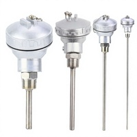 Sonde de température haute performance en acier inoxydable, filetée, type RTD K, fabrication chinoise, OEM ODM, IP65, longueur de sonde