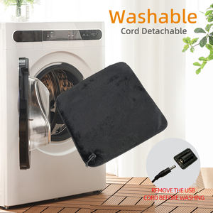 USB-подушка с подогревом для домашних животных, складная и мягкая кровать для собак, зимняя кровать для кошек с водонепроницаемым и согревающим дизайном - Product Image 4