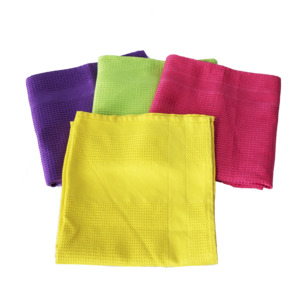 Chiffon de séchage pour vaisselle de cuisine en microfibre, uni, réutilisable, spécialement absorbant, sans peluches, rectangulaire, pour bols - Product Image 2