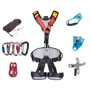 High Load-bearing Five-Point Full Body Polyester Seat Belt <span class=keywords><strong>Safety</strong></span> <span class=keywords><strong>Harness</strong></span> Fall <span class=keywords><strong>Protection</strong></span> Equipment for Montanhismo Escalada - Product Image 2