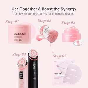 Siero Peptidico Rosa PDR N di Medicube con DNA e Peptidi, Niacinamide per Idratazione, Effetto Rassodante e Uniformante del Tono della Pelle | Cosmetici Coreani - Product Image 6