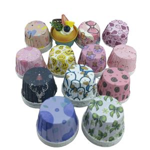 بطانات كب كيك من المصنع الصيني مع طباعة مخصصة للكعك ، قالب تزيين الكعك 140 مل ، 4.7oz - Product Image 6