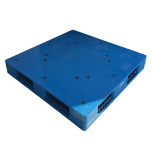 Double côtés surface plane Euro palette en plastique emboîtable - Product Image 1