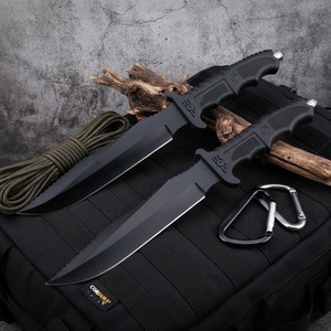 <span class=keywords><strong>SELAN</strong></span> Feststehende Klinge Messer 3cr13 Stahl TPR-Griff OEM Anpassbares Jagd- & Überlebens-Campingmesser CT270 - Product Image 3