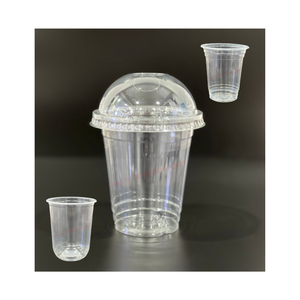 Vaso desechable de plástico PP transparente del fabricante de Vietnam Materiales ecológicos para té y bebidas - Product Image 6