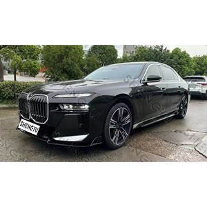 Para <span class=keywords><strong>BMW</strong></span> <span class=keywords><strong>2023</strong></span> 7S G70 a M760 modelo de Guerrero Negro, los sistemas de carrocería incluyen labio delantero difusor trasero tubos de cola faldones laterales alerón - Product Image 5