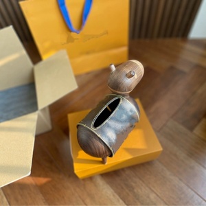 Solid Wood Decorative Log Ornament Roll <b>Paper</b> Holder <b>Black</b> Walnut Creative Dining Table <b>Tissue</b> Box - Product Image 3