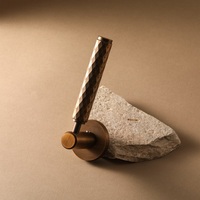 Poignée de porte en cuivre pur de haute qualité, motif diamant, serrure de style européen, quincaillerie haut de gamme pour la décoration intérieure